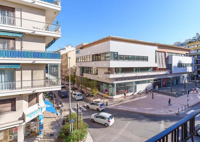 Appartement Le Cocon - Hypercentre Antibes, Netflix, Clim *